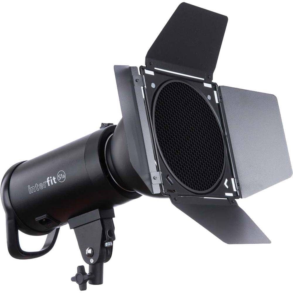 Studio Essentials Barndoors with Color Gel Set