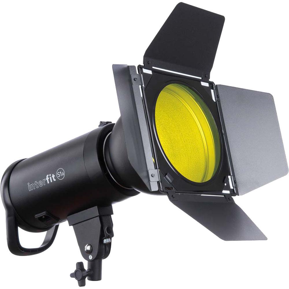 Studio Essentials Barndoors with Color Gel Set