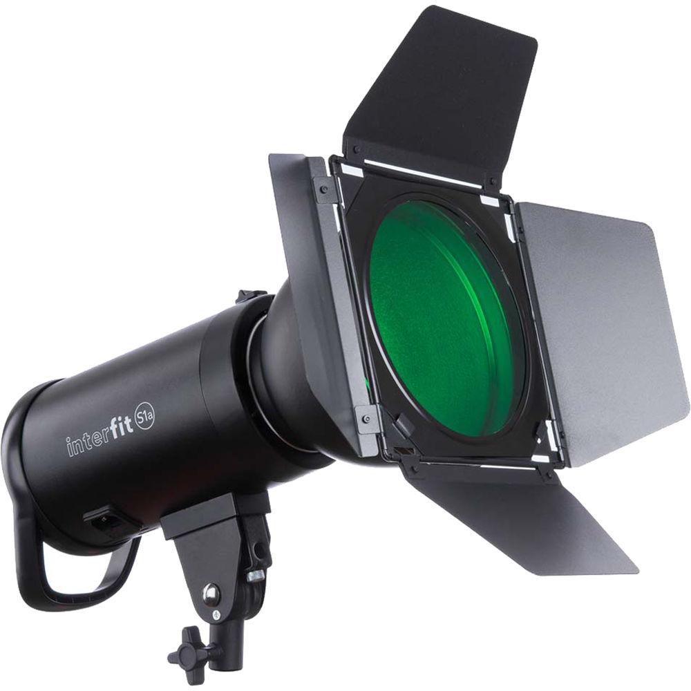 Studio Essentials Barndoors with Color Gel Set