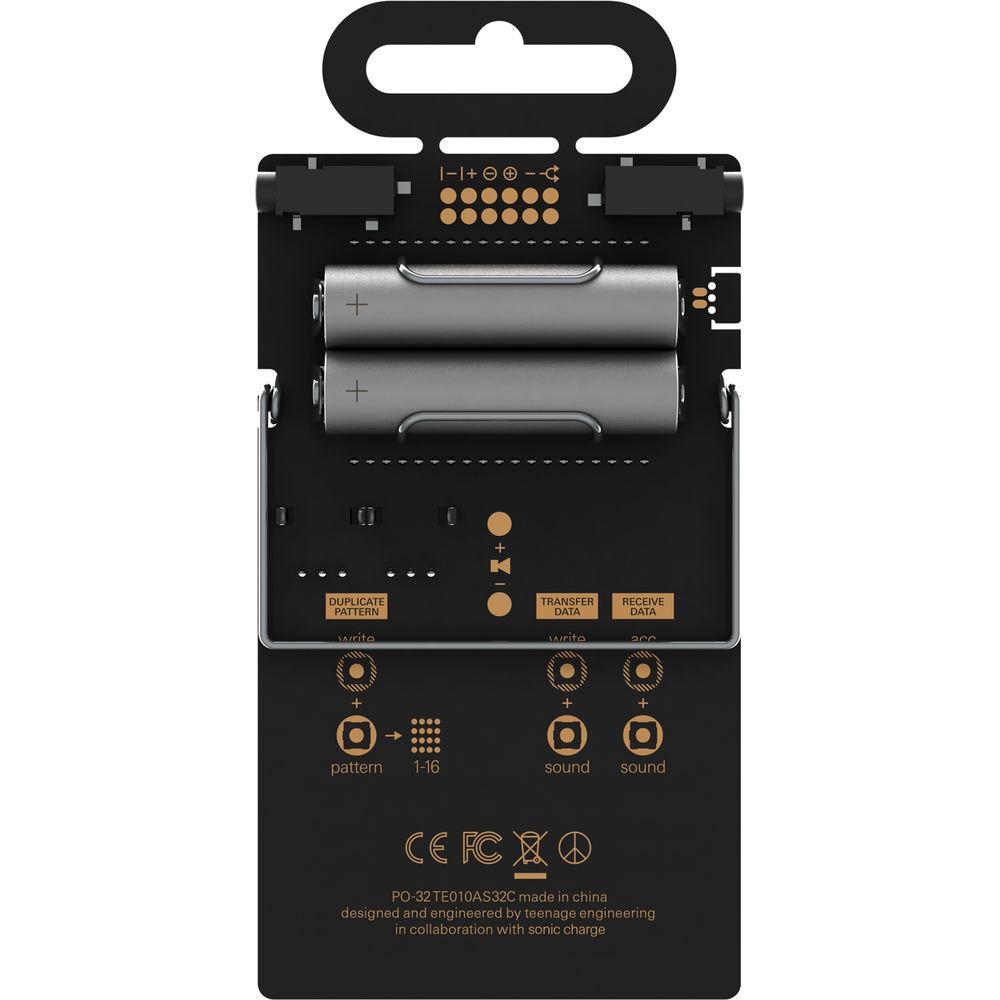 teenage engineering PO-32 Pocket Operator Tonic Drum Machine