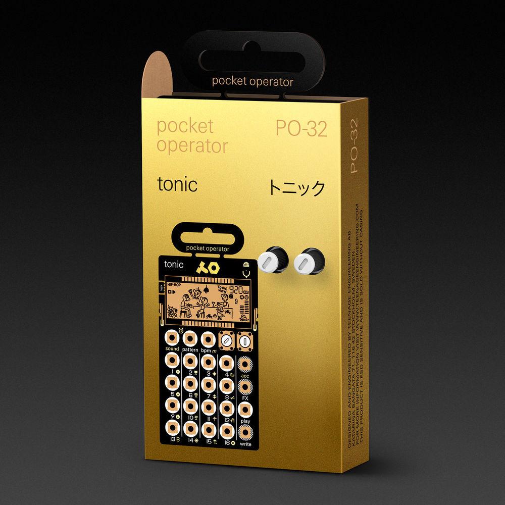 teenage engineering PO-32 Pocket Operator Tonic Drum Machine