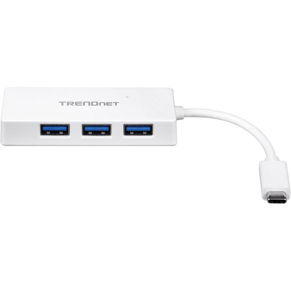 TRENDnet 4-Port USB 3.0 Type-C Ultra-Mini Hub