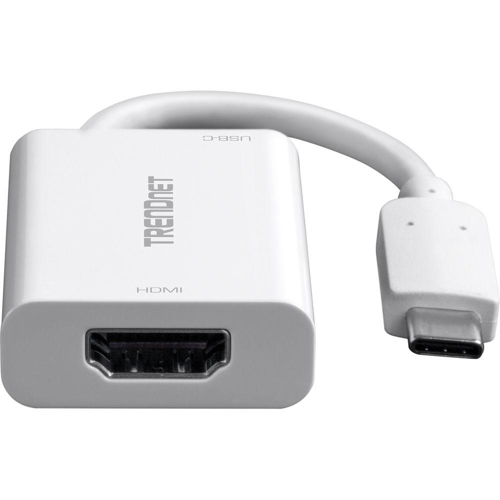 TRENDnet USB Type-C to HDMI Adapter with Power Delivery