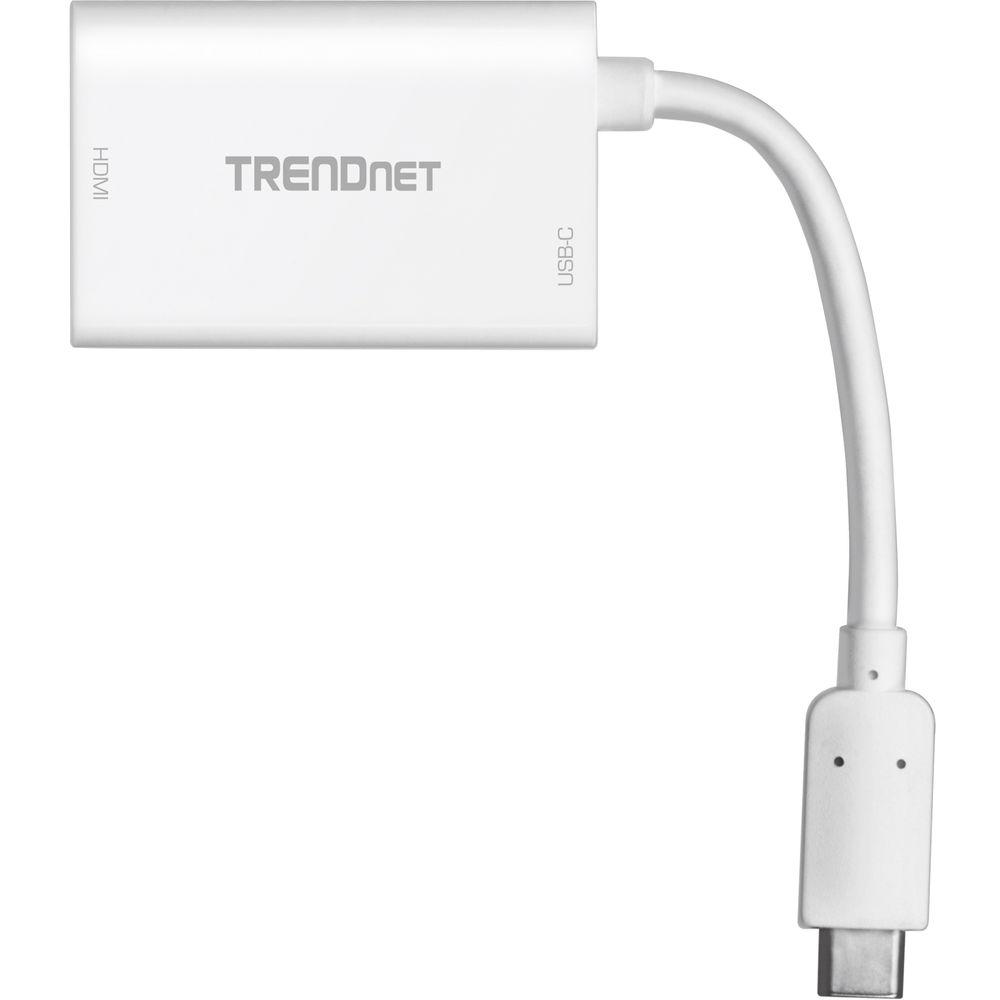 TRENDnet USB Type-C to HDMI Adapter with Power Delivery