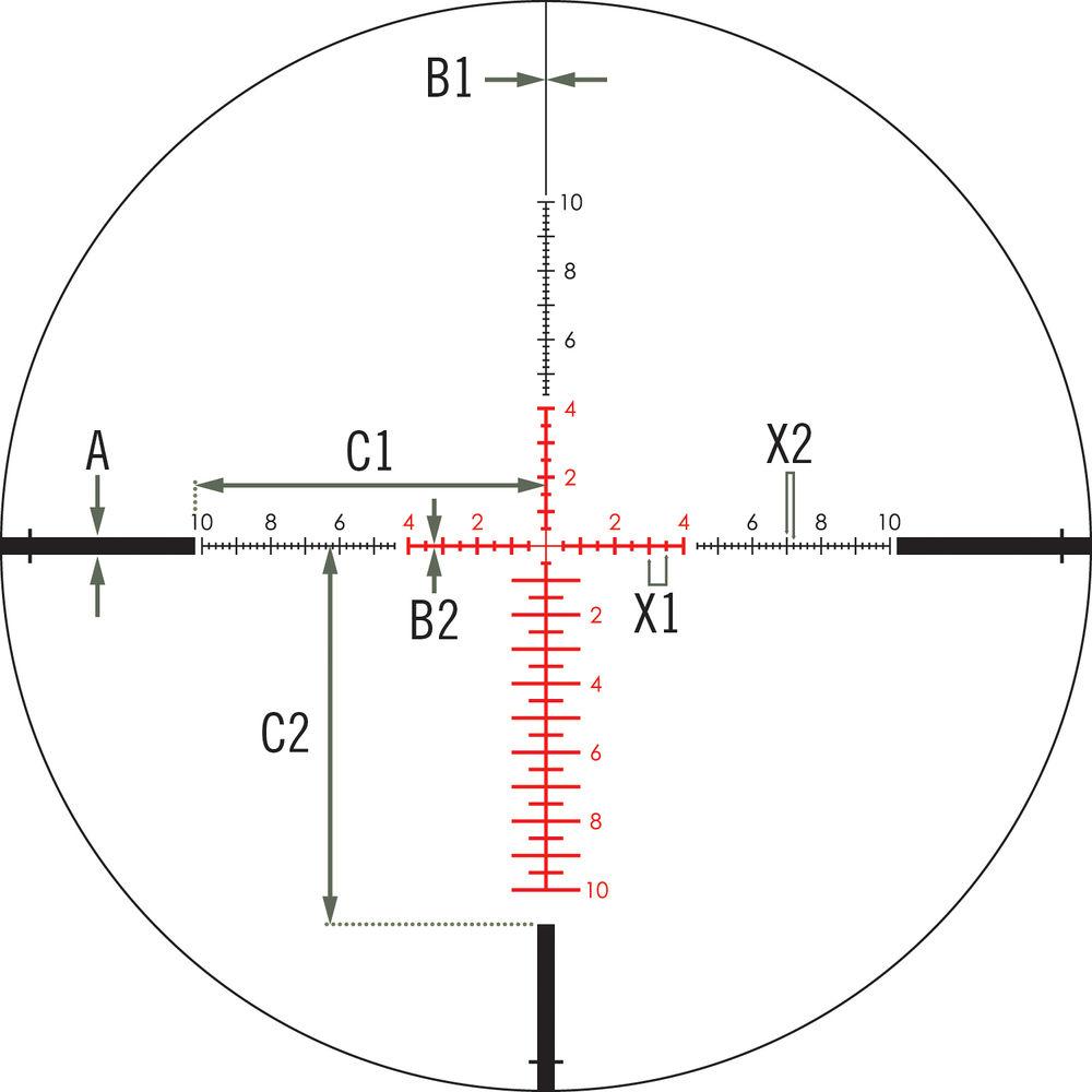 Vortex 2-10x32 Viper PST Gen II Riflescope