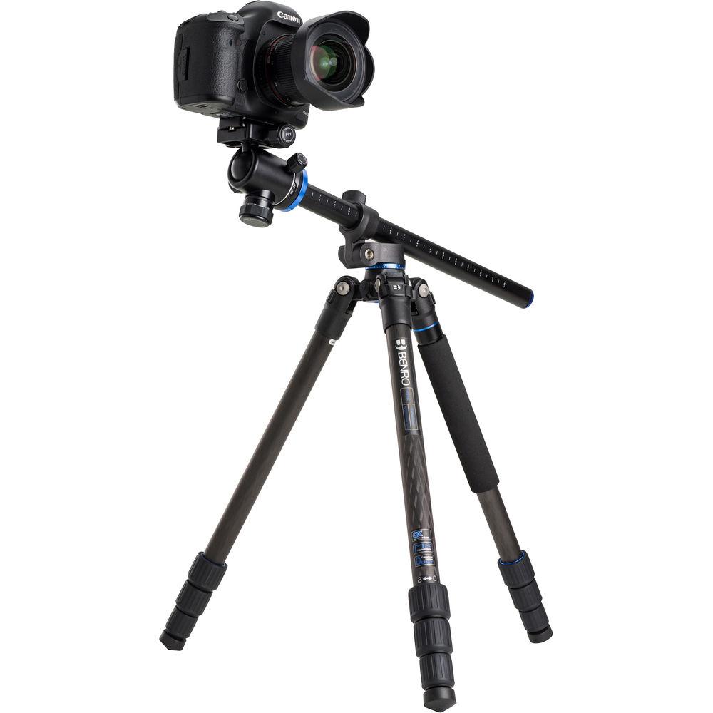 Benro FGP18C Go Plus 4-Section Carbon Fiber Travel Tripod