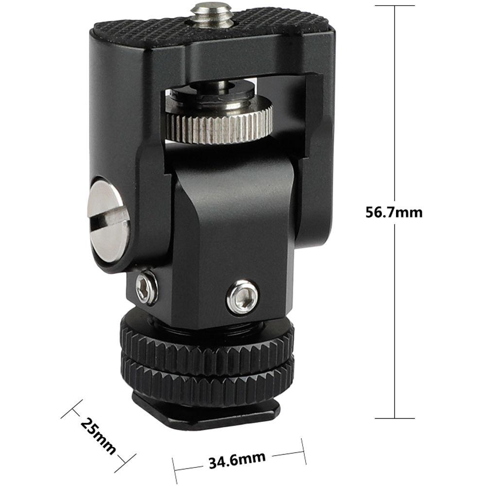 CAMVATE Adjustable Monitor Holder Support with Shoe Mount