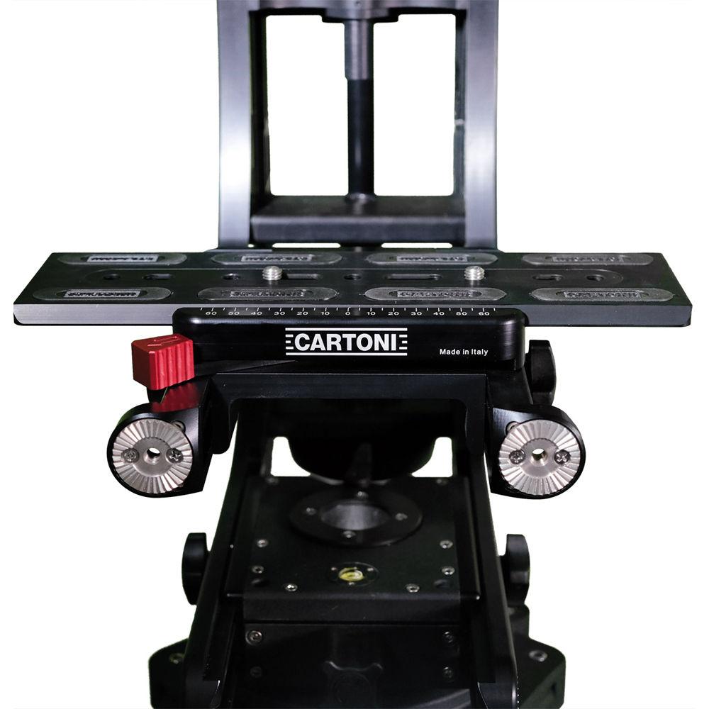 Cartoni Lambda 25 Fluid Head - Supports Up to 55 lb