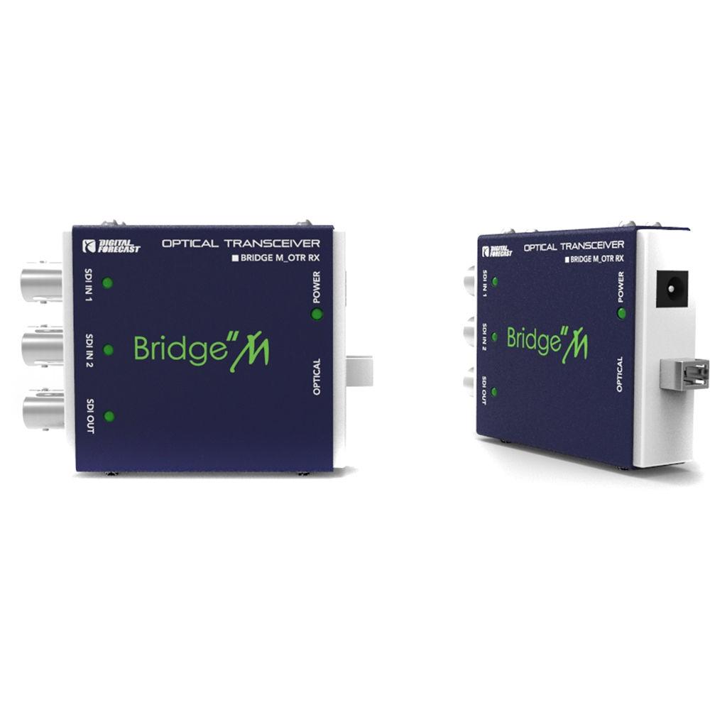 DIGITAL FORECAST Bridge M_OTR Mini SDI Optical Transmitter and Receiver Kit