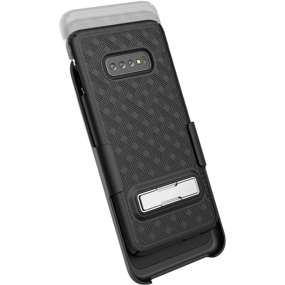 Encased Slimline Case with Belt Clip Holster for Samsung Galaxy S10