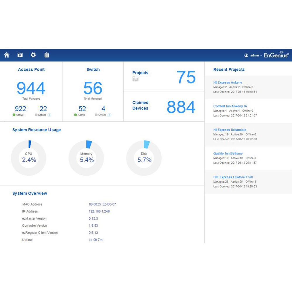 EnGenius EAP1300EXT Wave 2 11ac Dual-Band Wireless Indoor Access Point