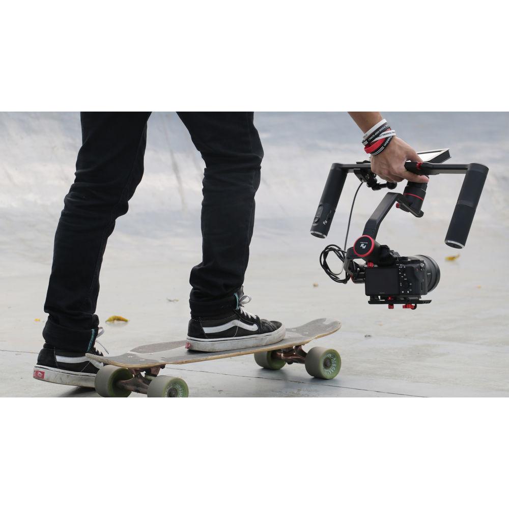 Feiyu A2000 3-Axis Gimbal, 2-Hand Holder, and Carry Case Kit