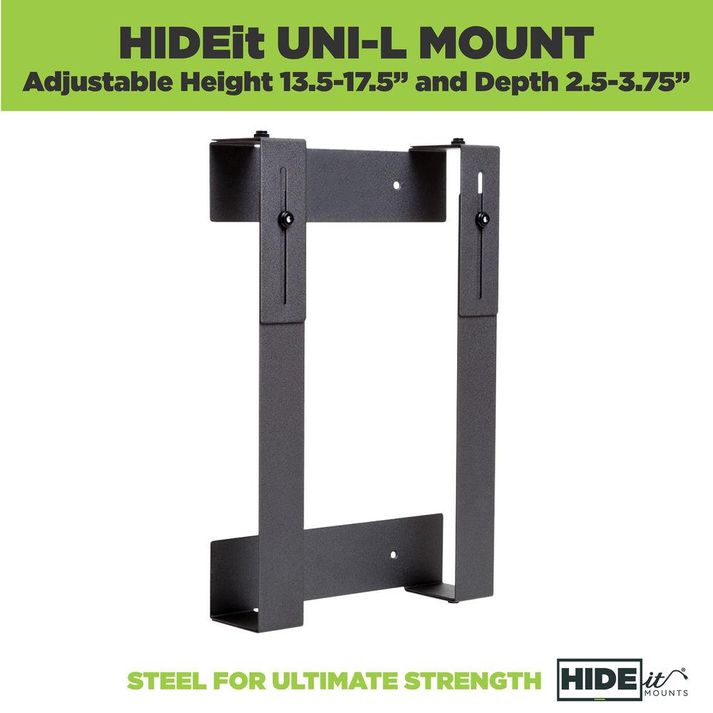 HIDEit Mounts Adjustable Wall Mount for Large Device