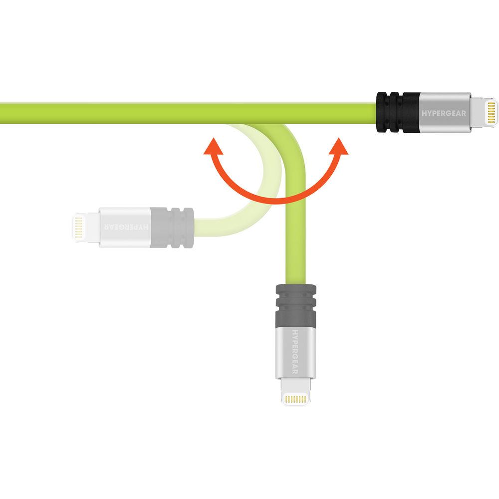 HyperGear Flexi MFi Lightning Charge & Sync Flat USB Cable