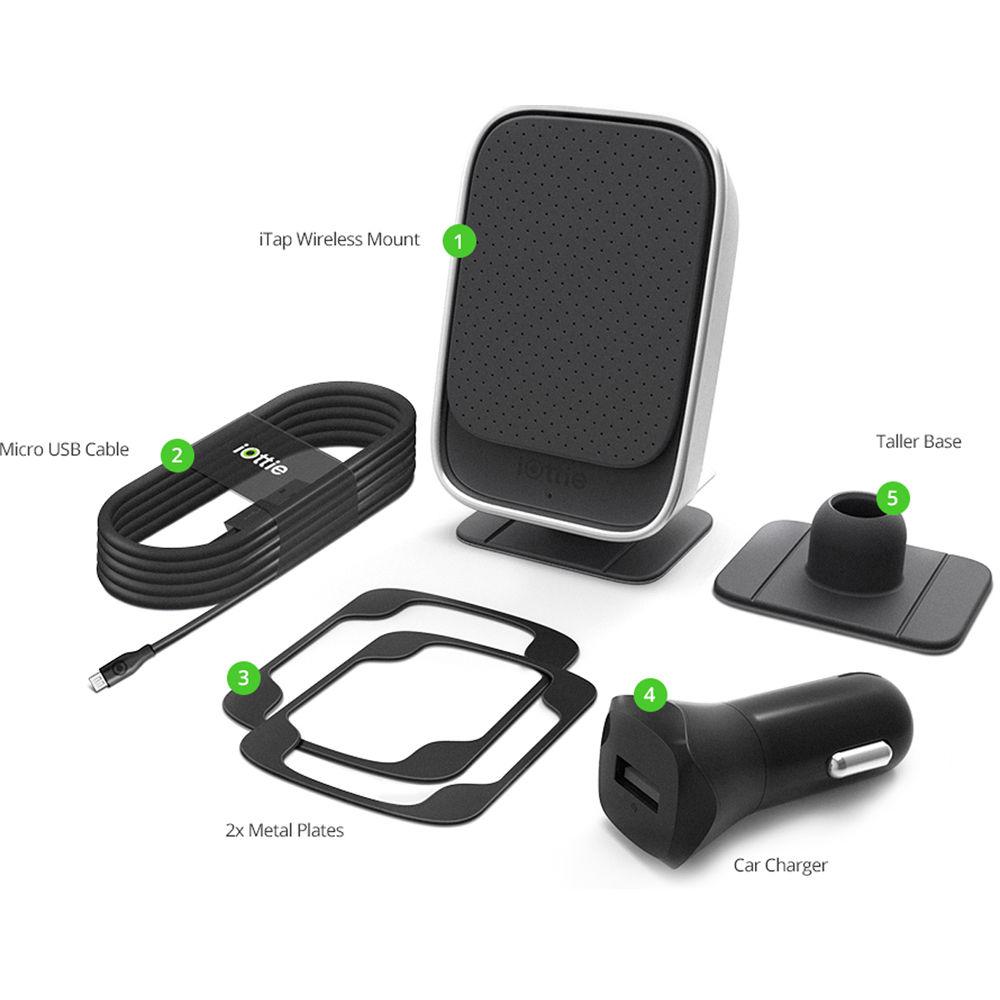 iOttie iTap Wireless Qi Fast Charging Magnetic Car Mount
