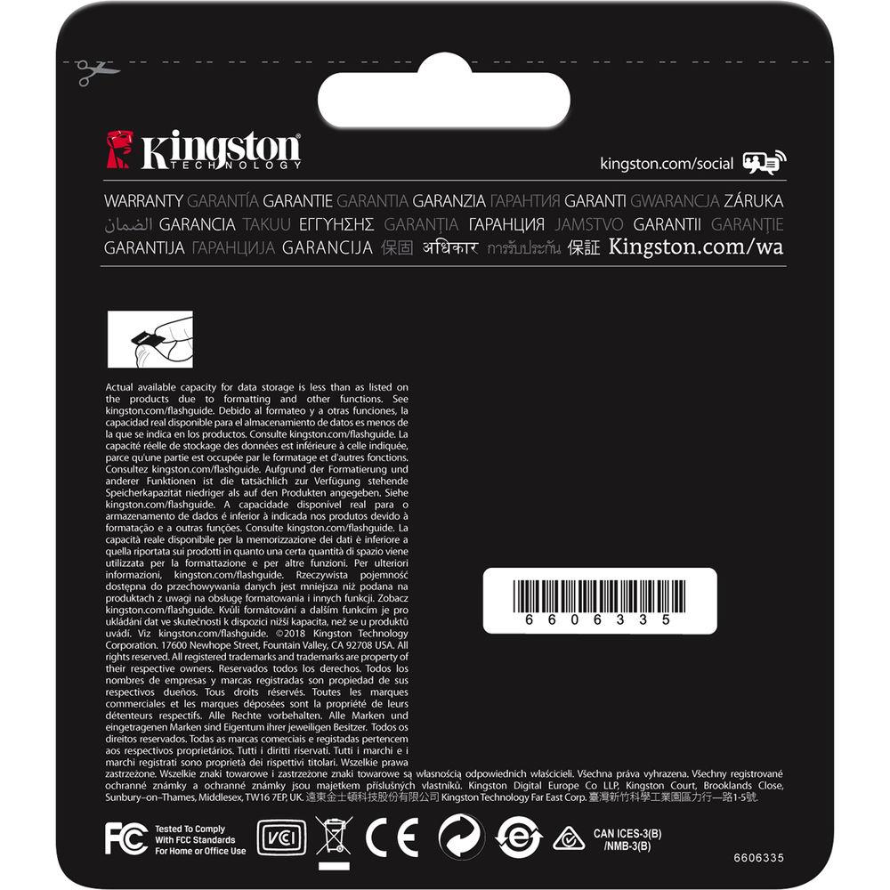 Kingston 128GB Canvas Go! UHS-I SDXC Memory Card