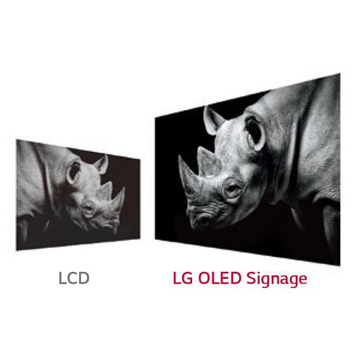 LG 55EG5CD-C 55" Dual Side In-Glass Digital Signage OLED Display