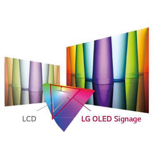 LG 55EG5CD-C 55" Dual Side In-Glass Digital Signage OLED Display