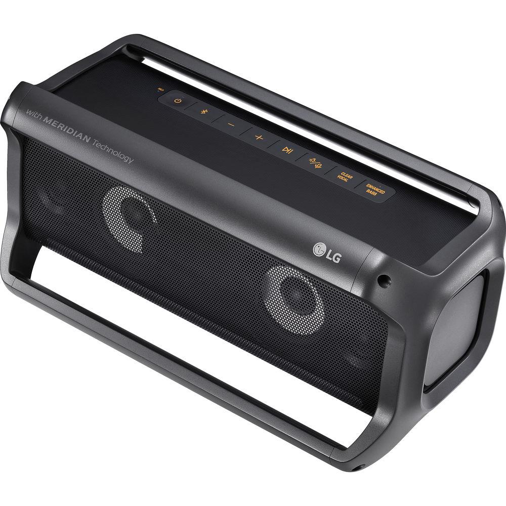 LG PK7 Portable Bluetooth Speaker with Meridian Technology
