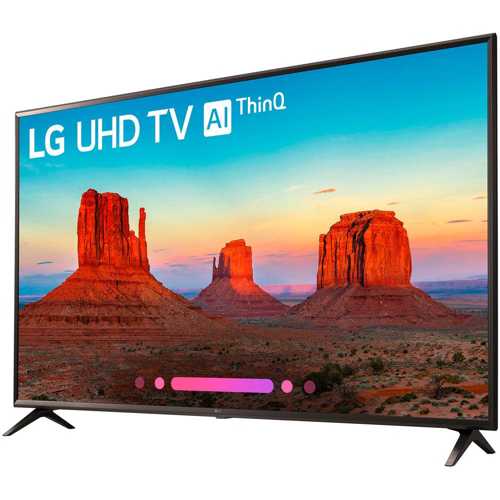 LG UK6300PUE 65" Class HDR UHD Smart IPS LED TV