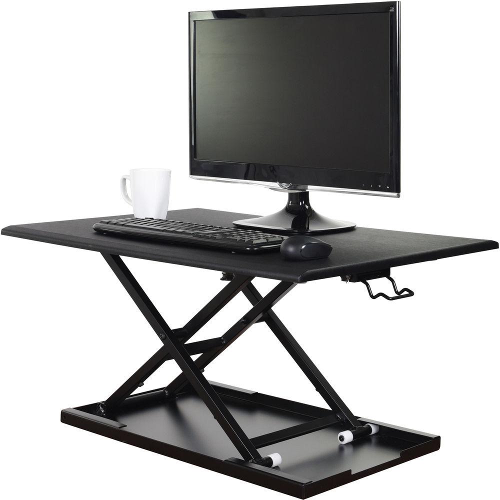Luxor Level Up 32 Pneumatic Adjustable Desktop Station