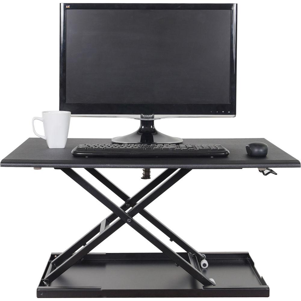Luxor Level Up 32 Pneumatic Adjustable Desktop Station