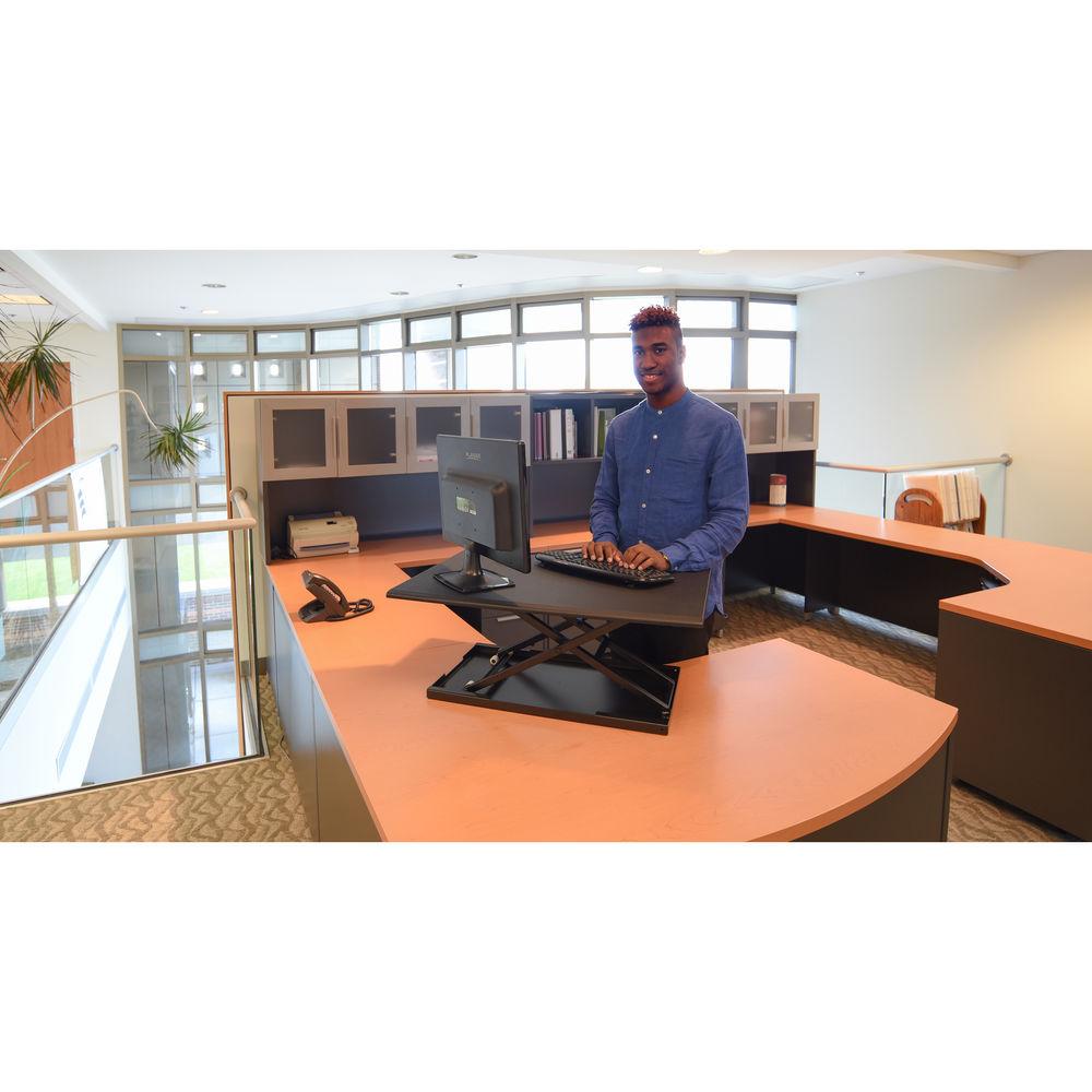 Luxor Level Up 32 Pneumatic Adjustable Desktop Station