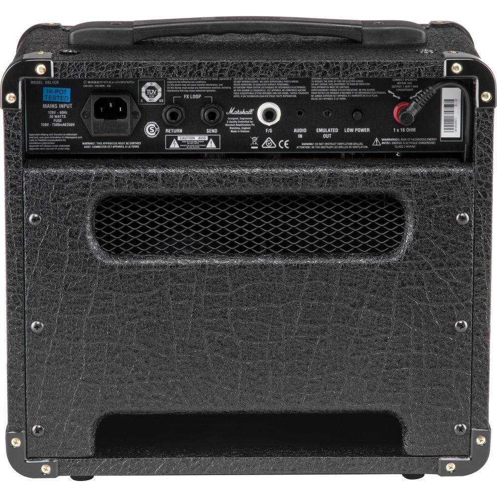 Marshall Amplification DSL1CR 1W 2-Channel Valve Combo Amplifier with Reverb