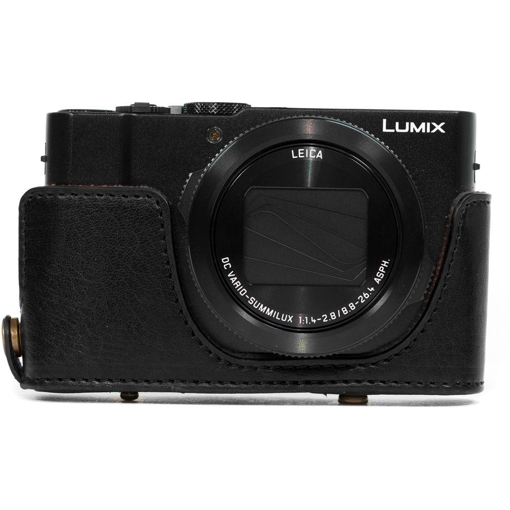 MegaGear Ever Ready Leather Camera Case for Panasonic LUMIX DMC-LX10