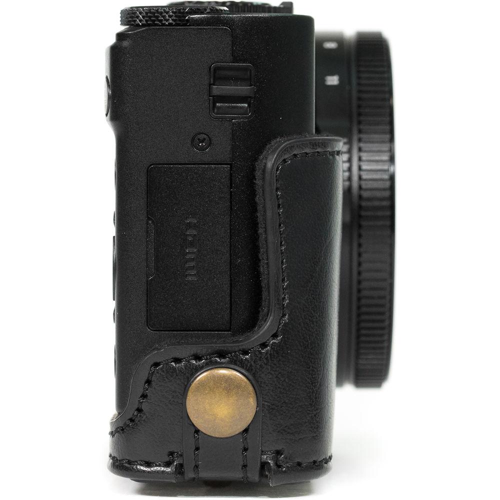 MegaGear Ever Ready Leather Camera Case for Panasonic LUMIX DMC-LX10