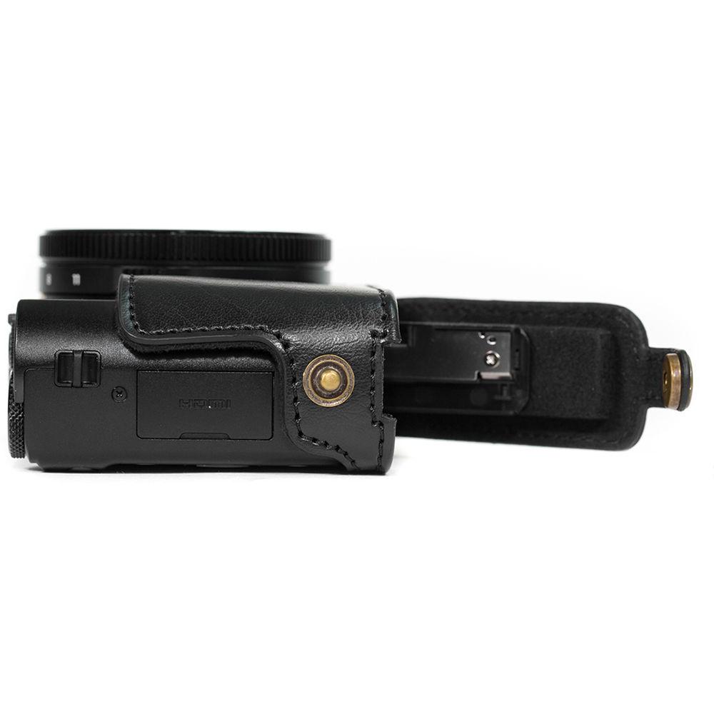 MegaGear Ever Ready Leather Camera Case for Panasonic LUMIX DMC-LX10