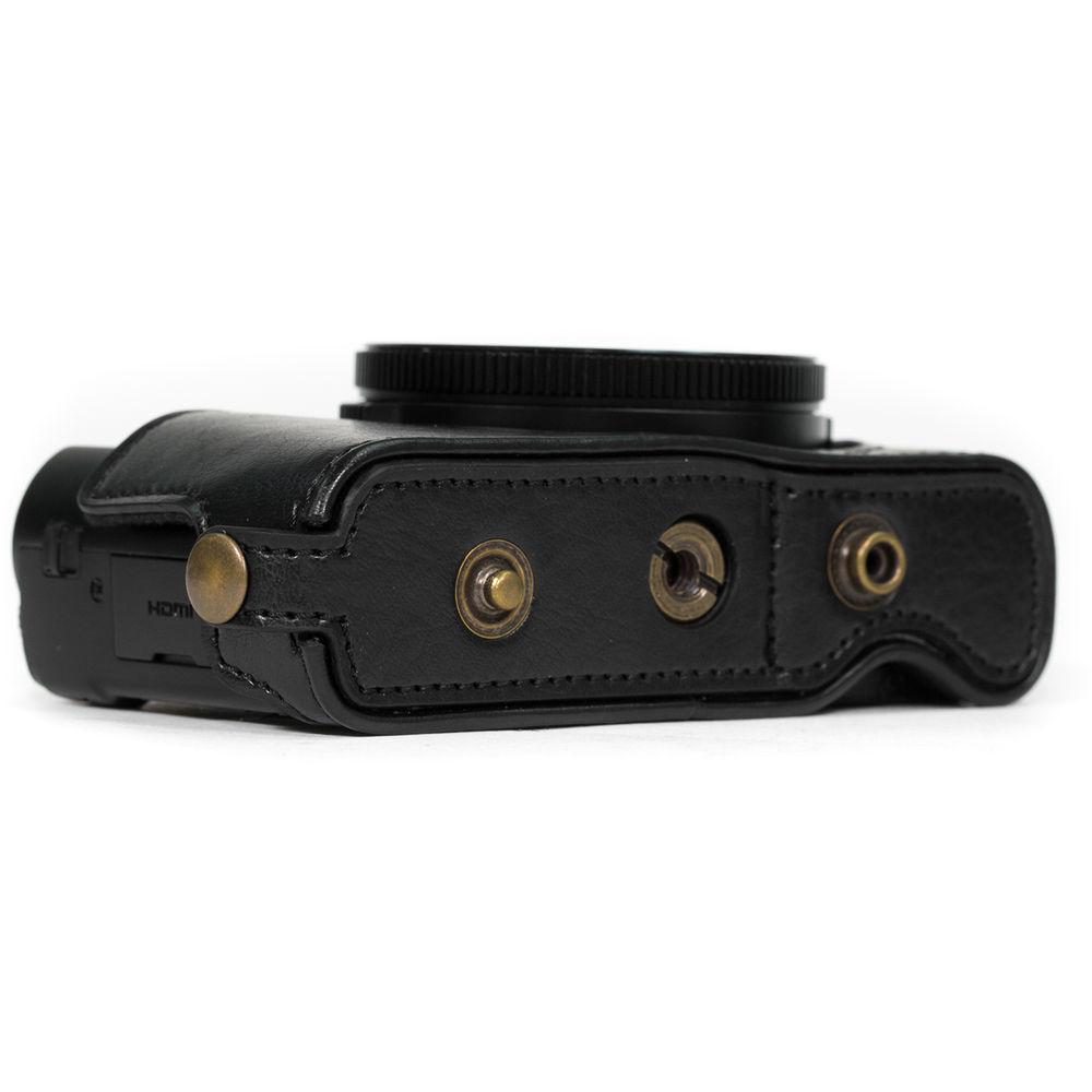 MegaGear Ever Ready Leather Camera Case for Panasonic LUMIX DMC-LX10