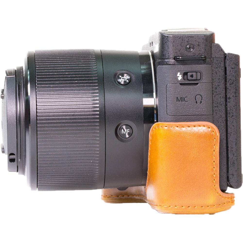 MegaGear Ever Ready PU Leather Camera Case with Strap for Canon PowerShot G3 X