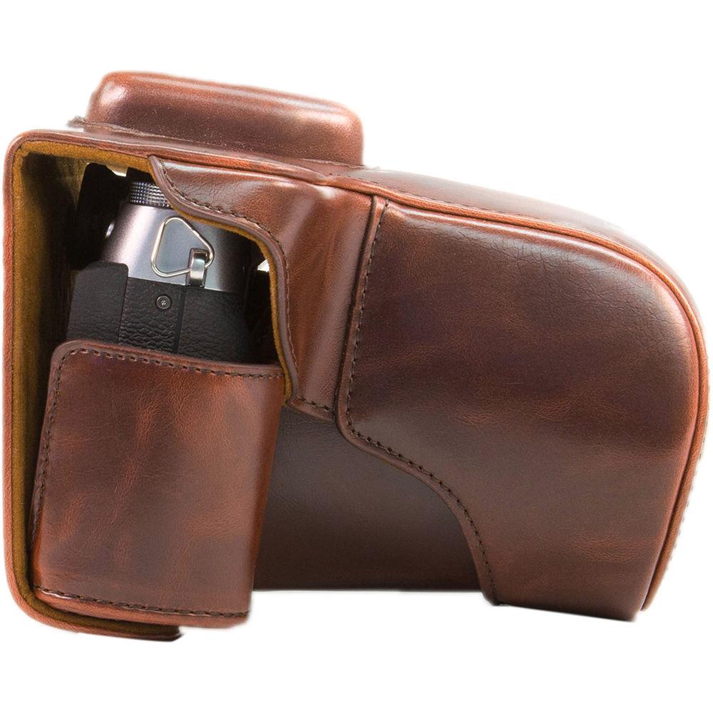 MegaGear Ever Ready PU Leather Case for Fujifilm X-T1 with 18-55mm Lens