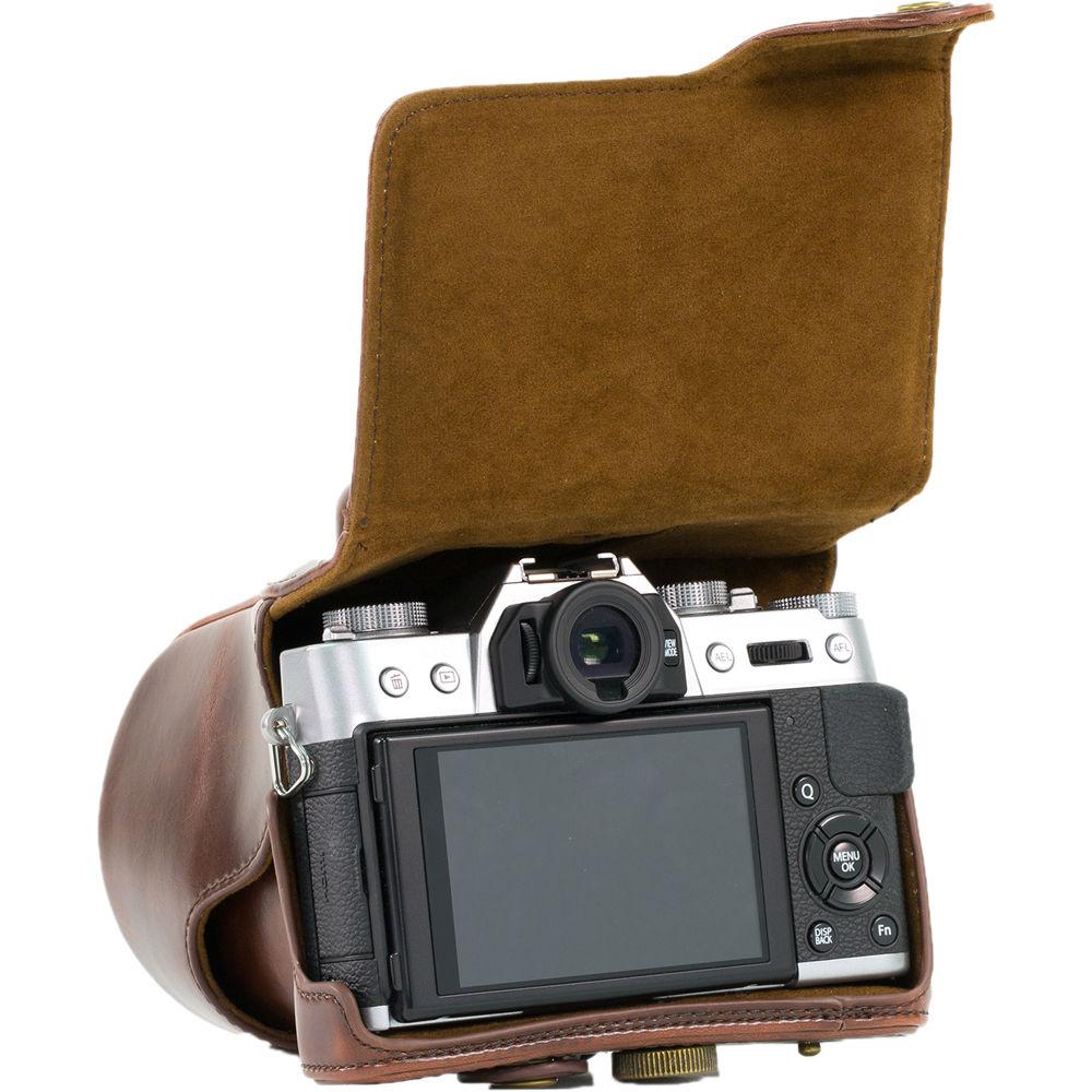 MegaGear Ever Ready PU Leather Case for Fujifilm X-T1 with 18-55mm Lens