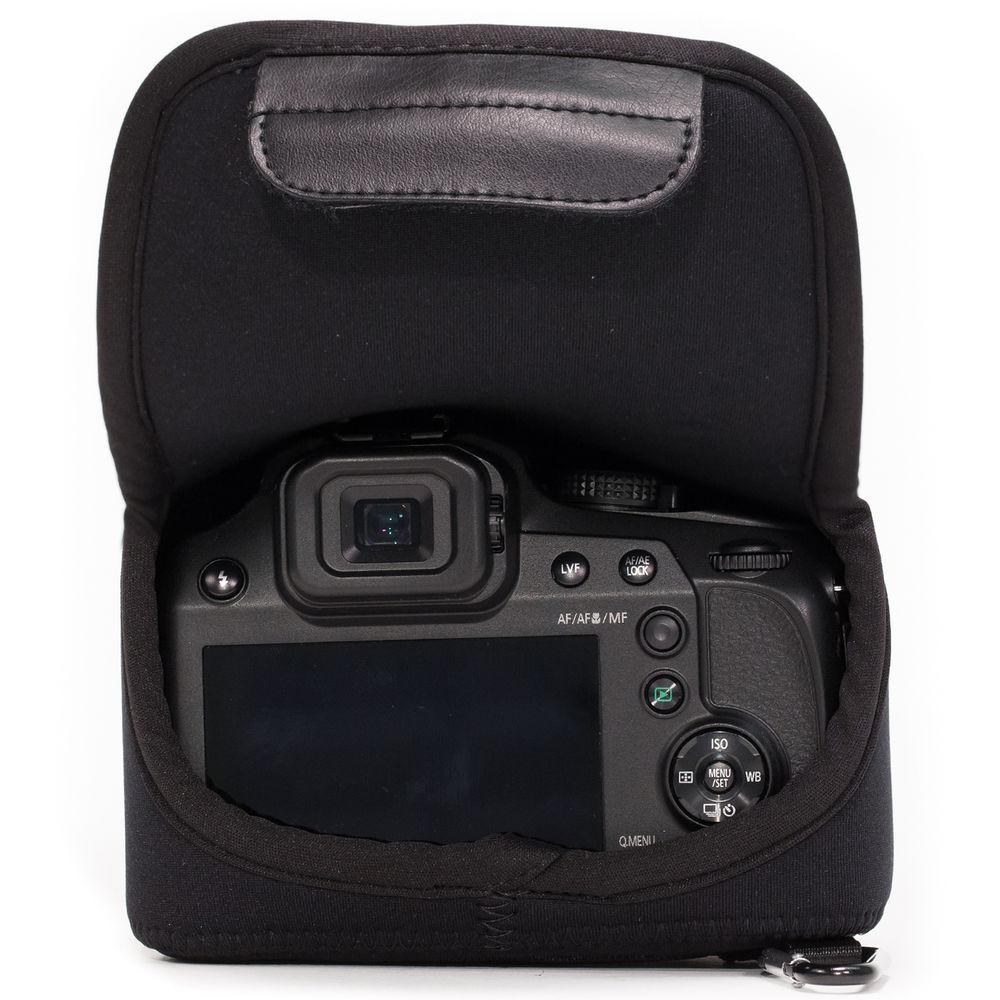 MegaGear Ultra-Light Neoprene Camera Case for Panasonic LUMIX DC-FZ80, DC-FZ70, FZ72