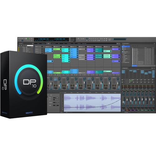 MOTU Digital Performer 10 - Audio MIDI Music Production Software