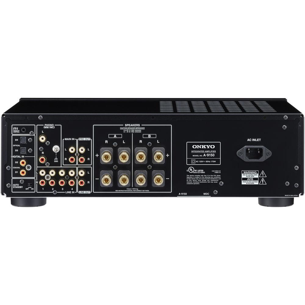 Onkyo A-9150 2-Channel 120W Home Theater Power Amplifier