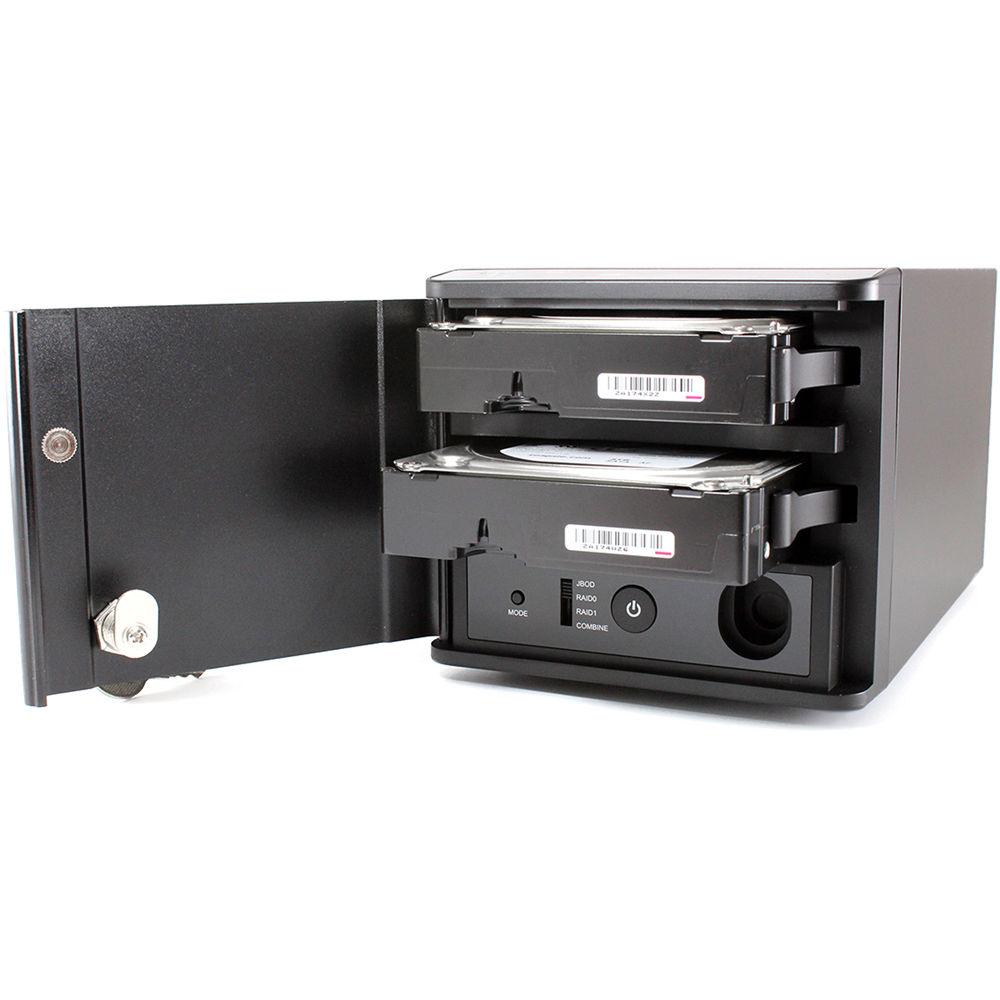 Oyen Digital 24TB Mobius Pro 2-Bay USB-C RAID HDD System