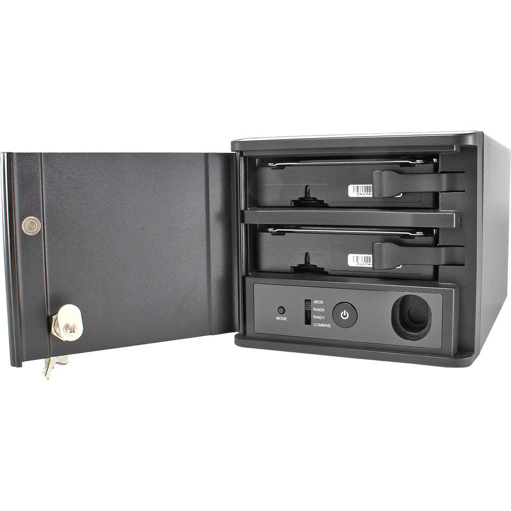 Oyen Digital 24TB Mobius Pro 2-Bay USB-C RAID HDD System