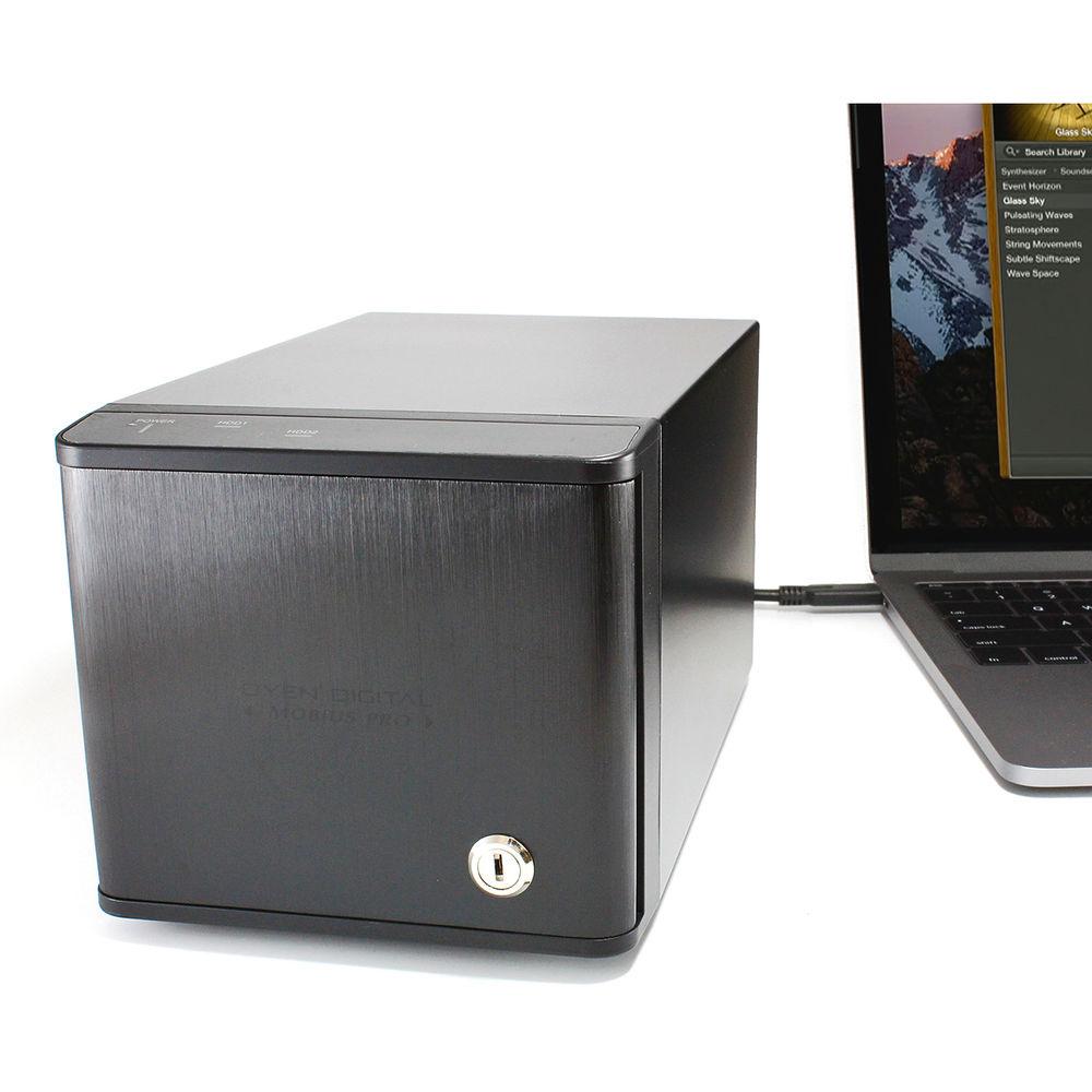 Oyen Digital 24TB Mobius Pro 2-Bay USB-C RAID HDD System