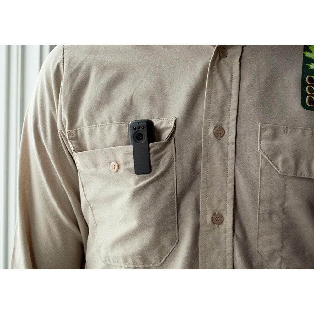 PatrolEyes 1080p Wi-Fi Night Vision Body Camera with Clip