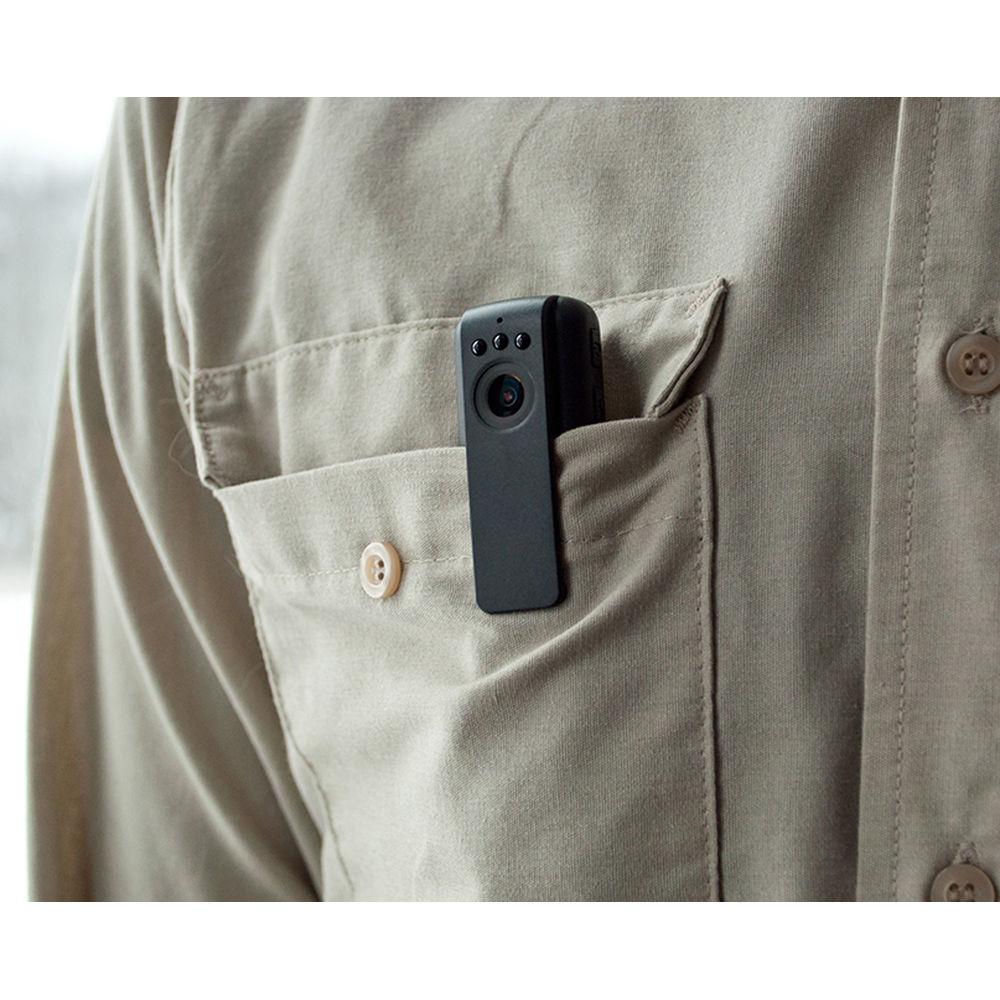PatrolEyes 1080p Wi-Fi Night Vision Body Camera with Clip