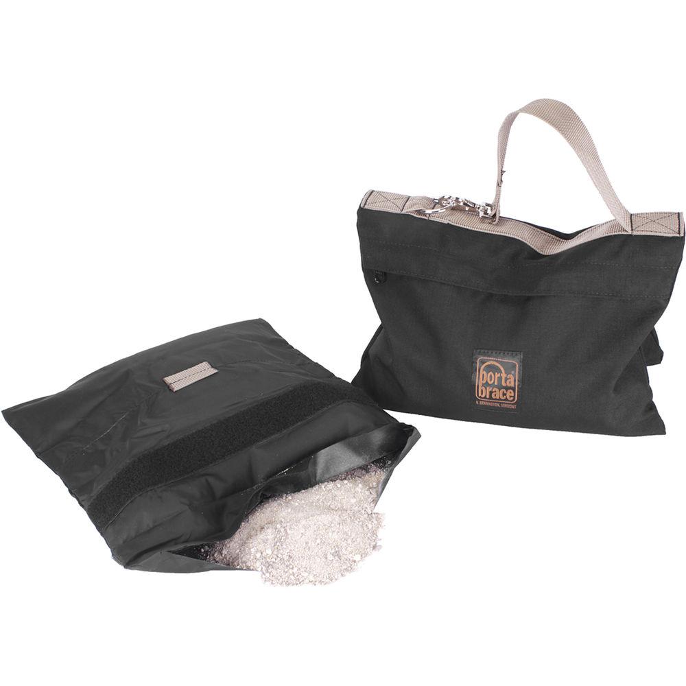 Porta Brace Three 25 lb Sandbags with Wheeled Case