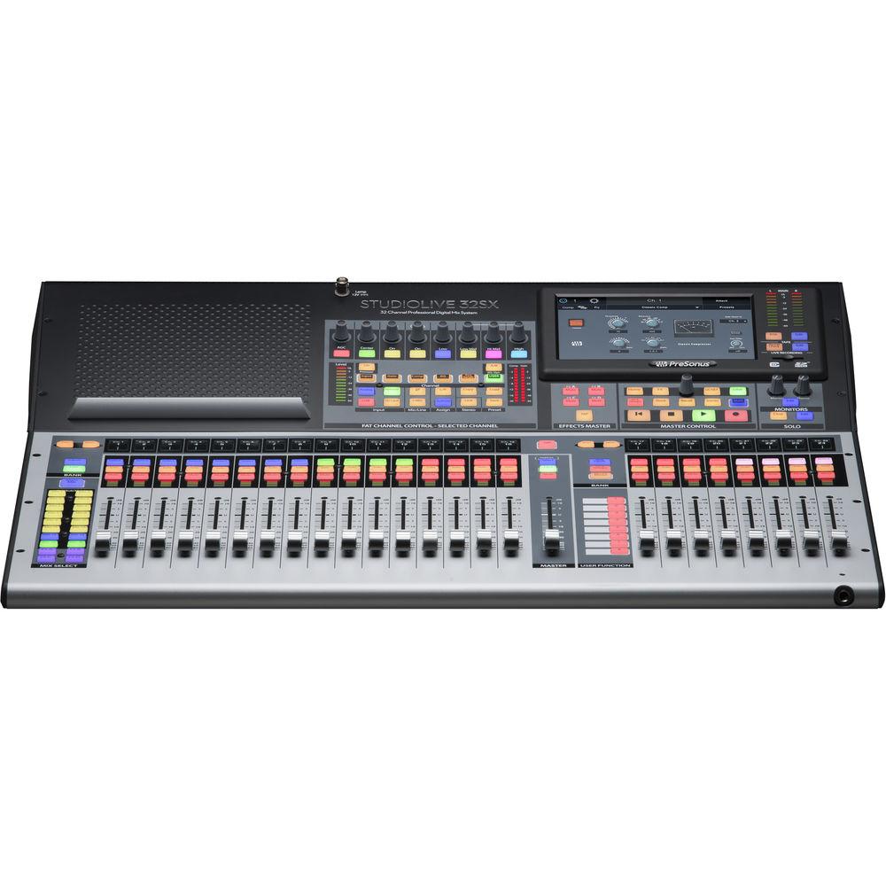 PreSonus StudioLive 32SX Series III S 32-Channel Compact Digital Mixer Recorder Interface