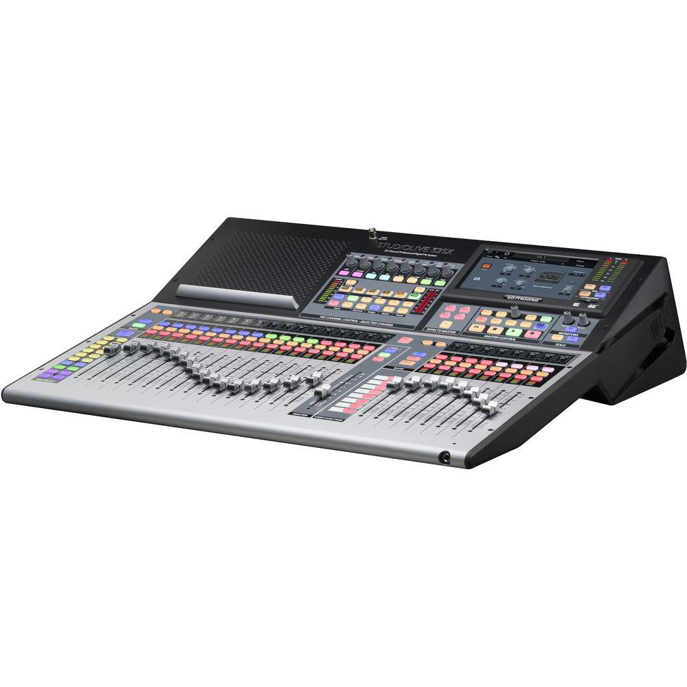 PreSonus StudioLive 32SX Series III S 32-Channel Compact Digital Mixer Recorder Interface