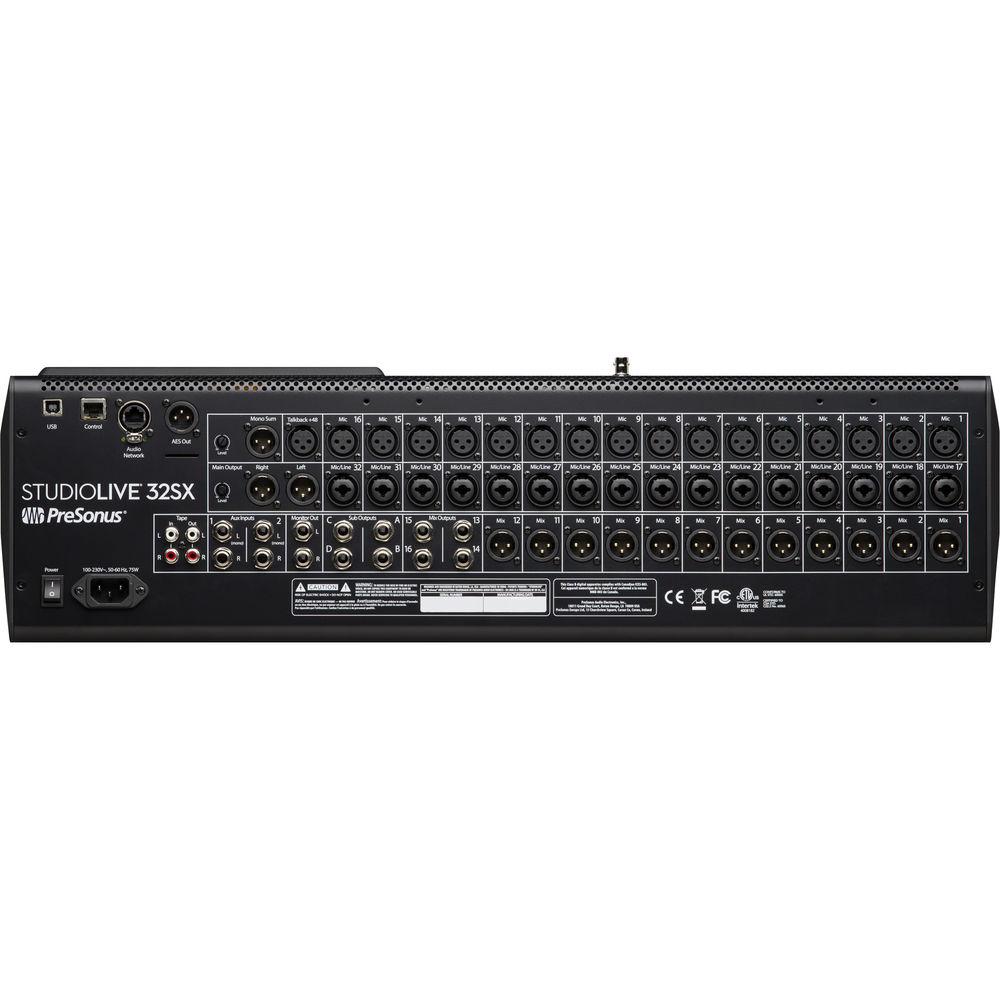 PreSonus StudioLive 32SX Series III S 32-Channel Compact Digital Mixer Recorder Interface, PreSonus, StudioLive, 32SX, Series, III, S, 32-Channel, Compact, Digital, Mixer, Recorder, Interface