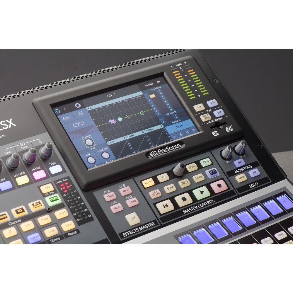 PreSonus StudioLive 32SX Series III S 32-Channel Compact Digital Mixer Recorder Interface