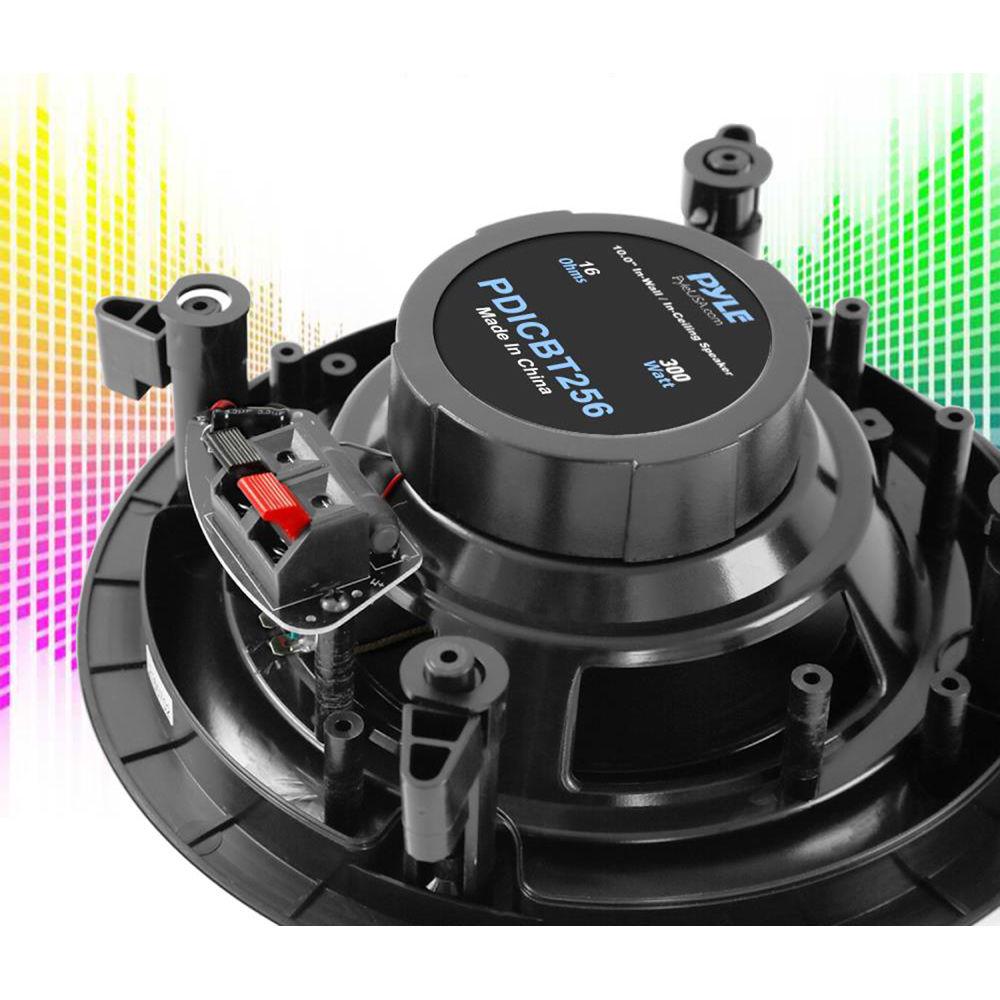 Pyle Pro PDICBT256 4 x 5.25" Bluetooth Ceiling Wall Speaker Kit