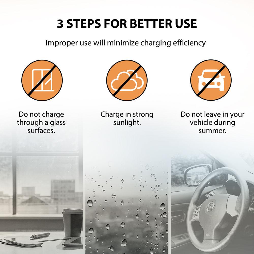 RAVPower 15,000mAh RP-PB003 Outdoor Solar Power Bank